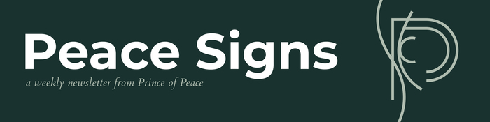 green logo of peace signs